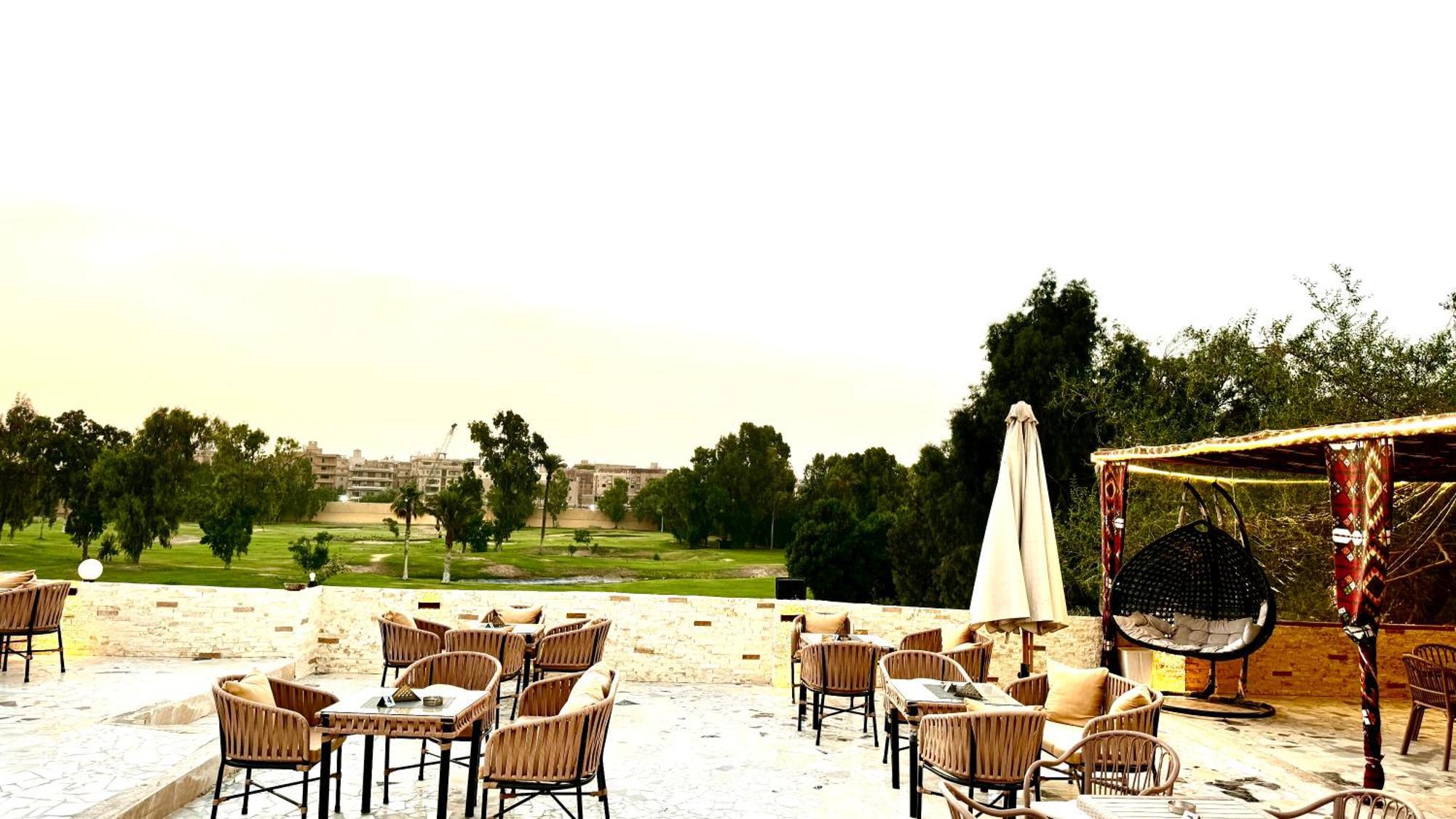 Golf Pyramids View Hotel Kafrat al Jabal Exterior foto