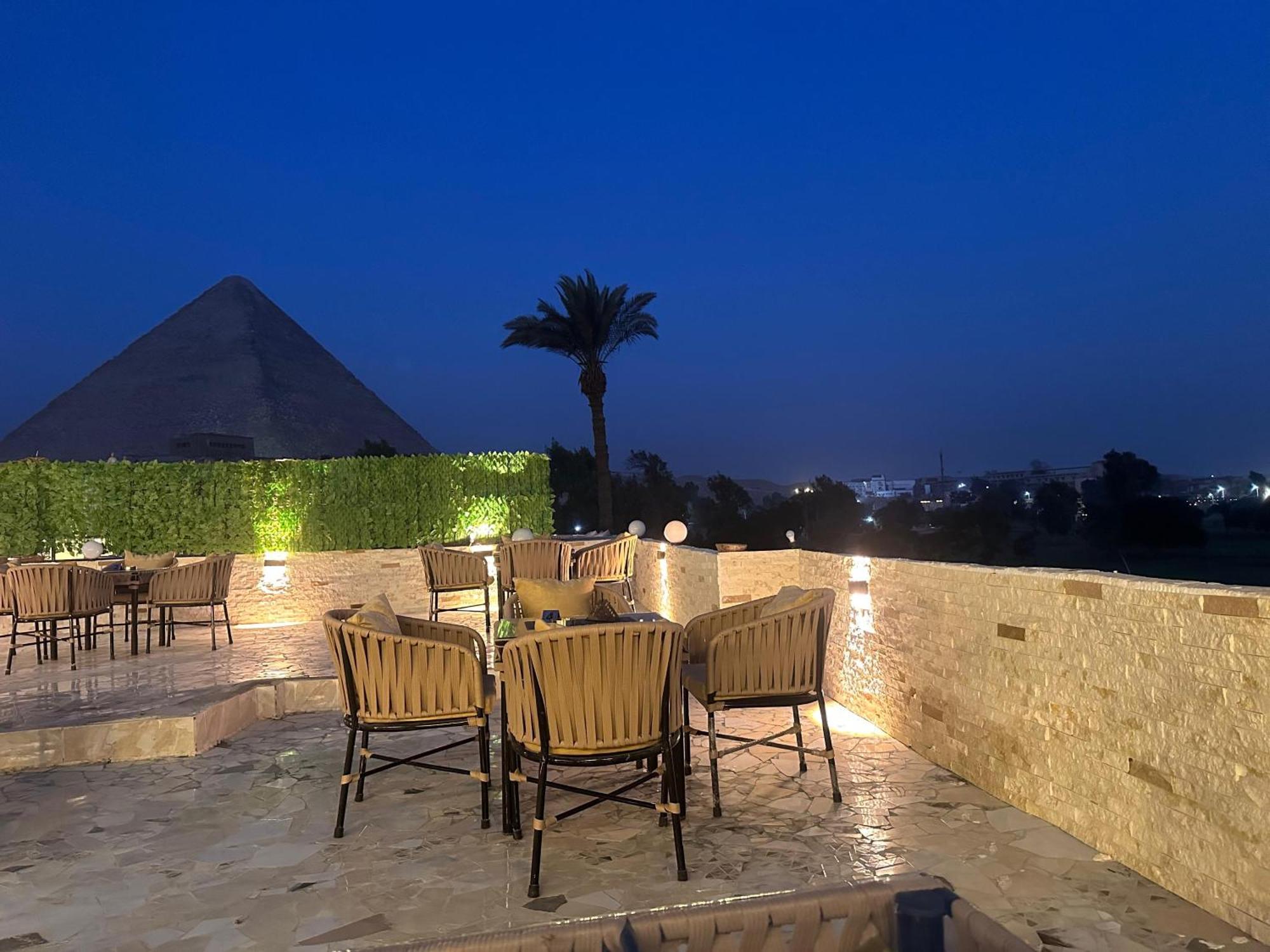 Golf Pyramids View Hotel Kafrat al Jabal Exterior foto