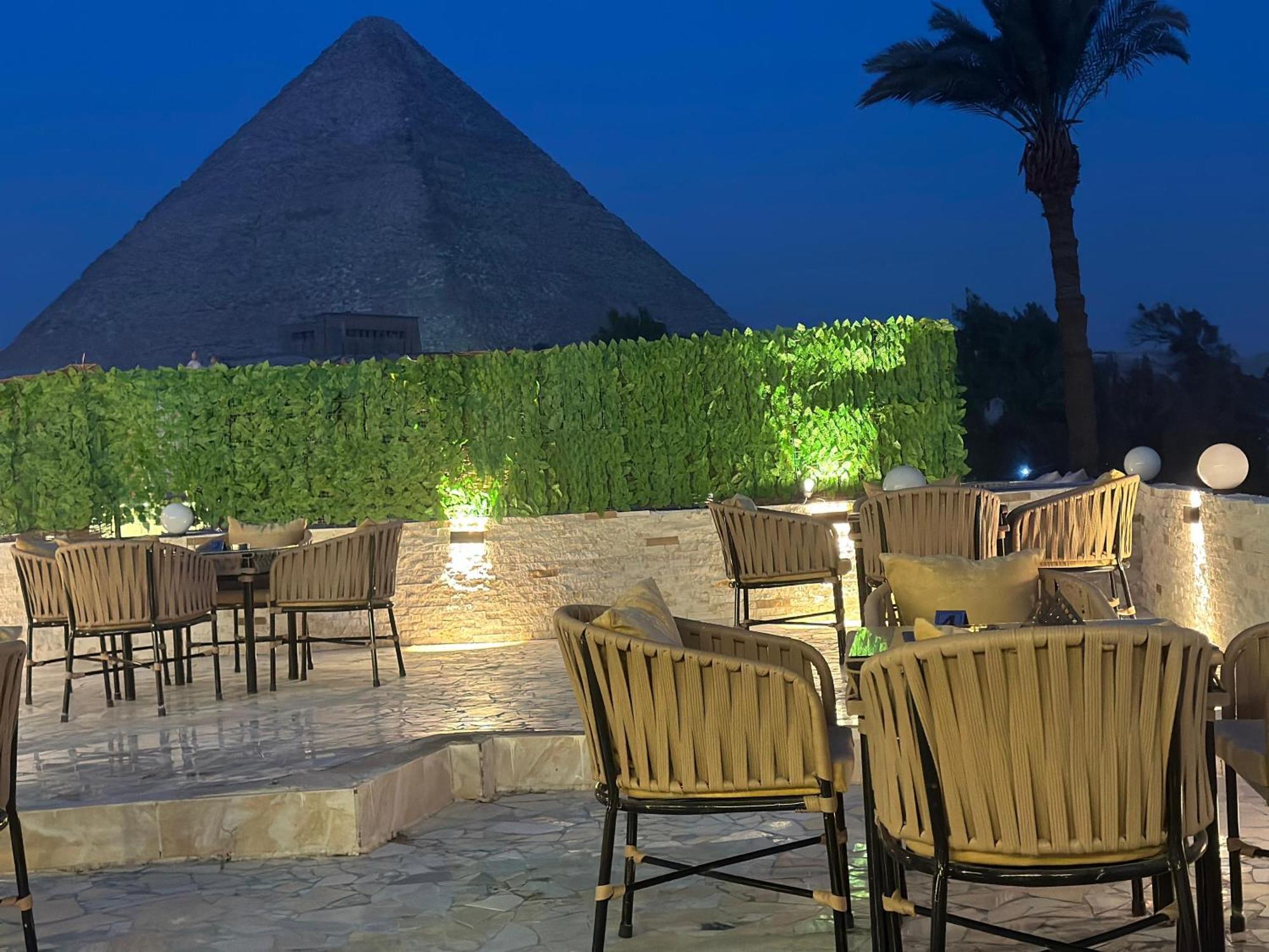 Golf Pyramids View Hotel Kafrat al Jabal Exterior foto